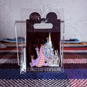 WDI Castle Dragon Figment Walt Disney World Castle LE 200 Disney Pin PP91915